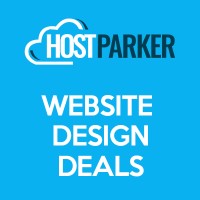Website Design Deal from Hostparker